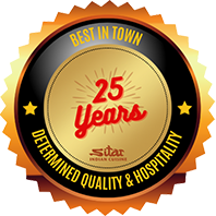 25 years badge